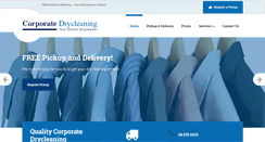 Desktop Screenshot of corporatedrycleaning.co.nz